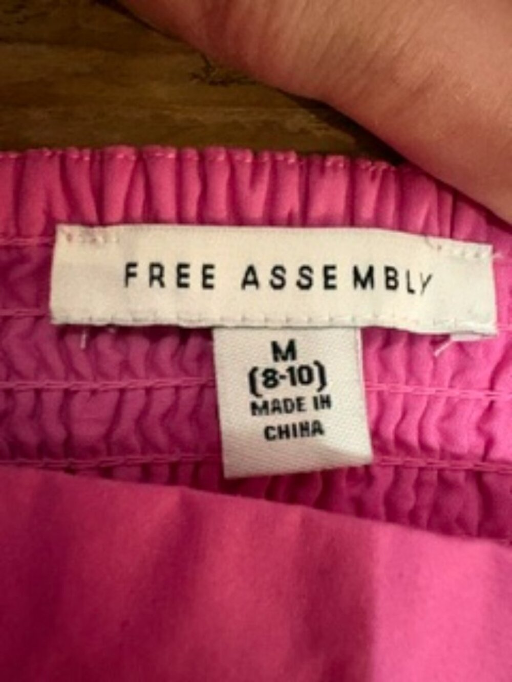 Free Assembly Ruffle Top - Picture 6 of 8